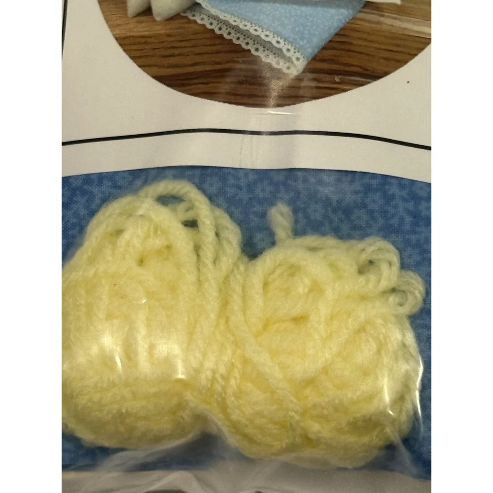 Rag Doll Craft Kit Historical Folk Toys LLC 4715 Blonde Blue Dress